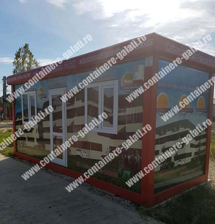 container metalic second hand pret Mehedinti